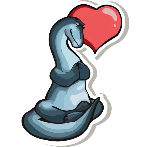 Эмодзи Diplodocus Ray