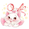 Эмодзи Disney's Marie Girly