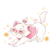 Эмодзи Disney's Marie Girly