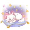 Эмодзи Disney's Marie Girly