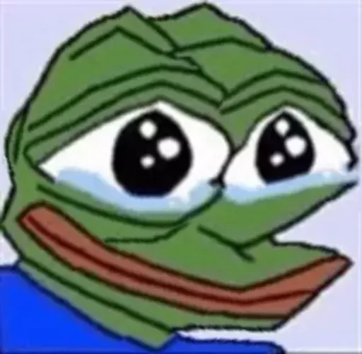 Эмодзи Distortion Pepe