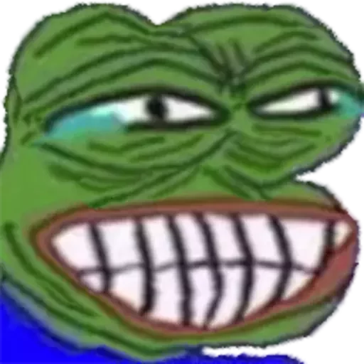 Эмодзи Distortion Pepe