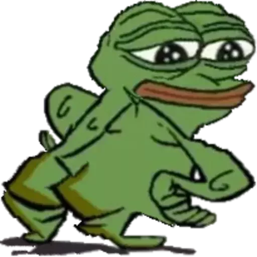 Эмодзи Distortion Pepe