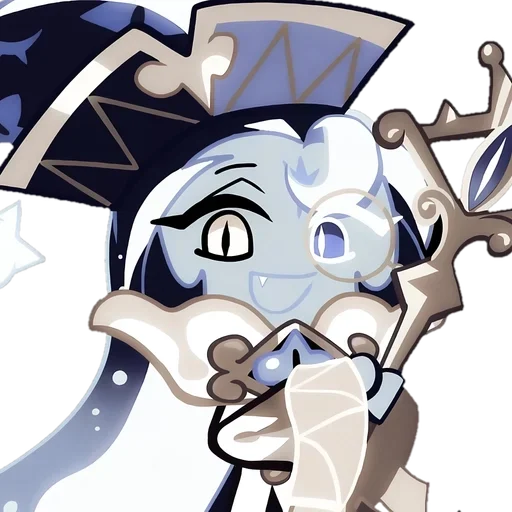 Эмодзи Shadow Milk Cookie