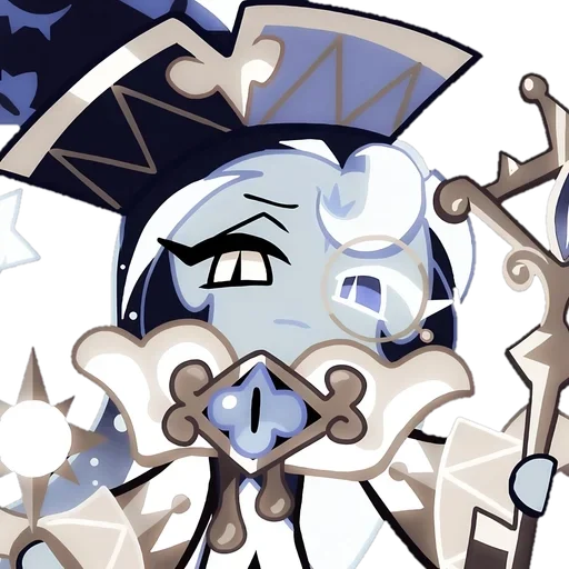 Эмодзи Shadow Milk Cookie