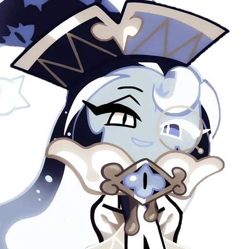 Эмодзи Shadow Milk Cookie