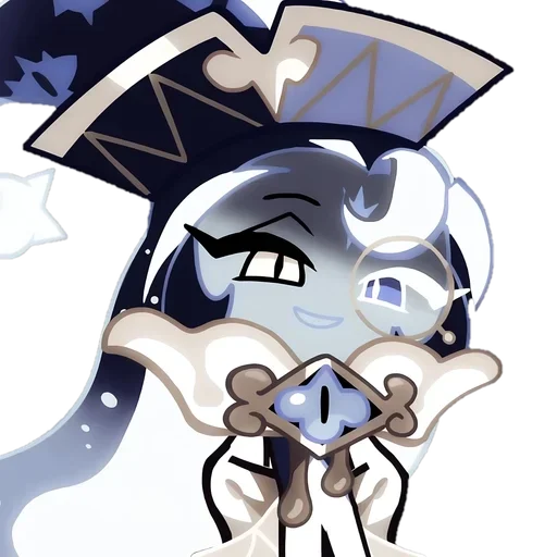 Эмодзи Shadow Milk Cookie