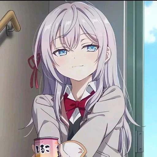 Эмодзи Tokidoki Bosotto Russia go de Dereru Tonari no Alya san