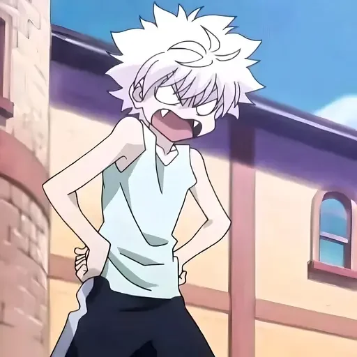 Эмодзи Киллуа Золдик