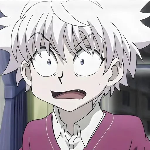 Эмодзи Киллуа Золдик