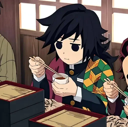 Эмодзи Giyu Tomioka