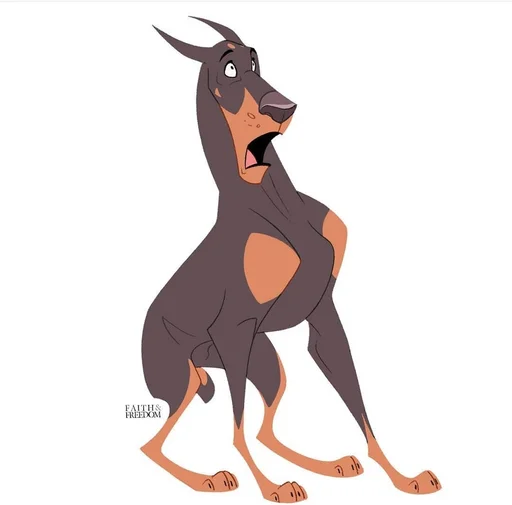 Эмодзи Doberman