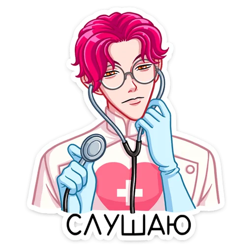 Эмодзи Доктор Валентайн