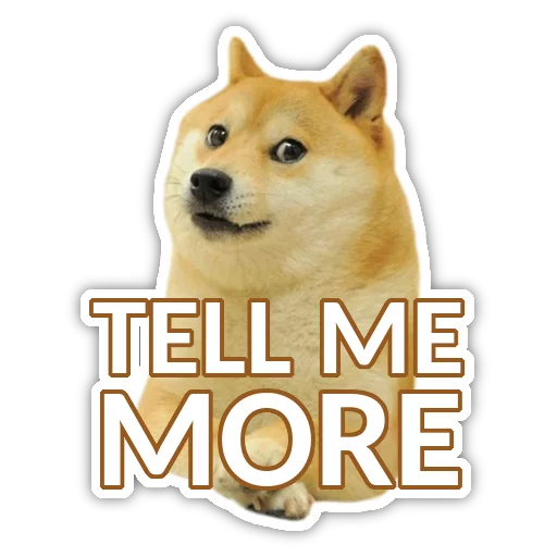 Эмодзи Doge