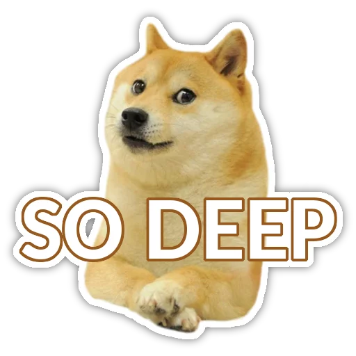 Эмодзи Doge