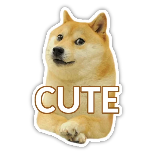 Эмодзи Doge