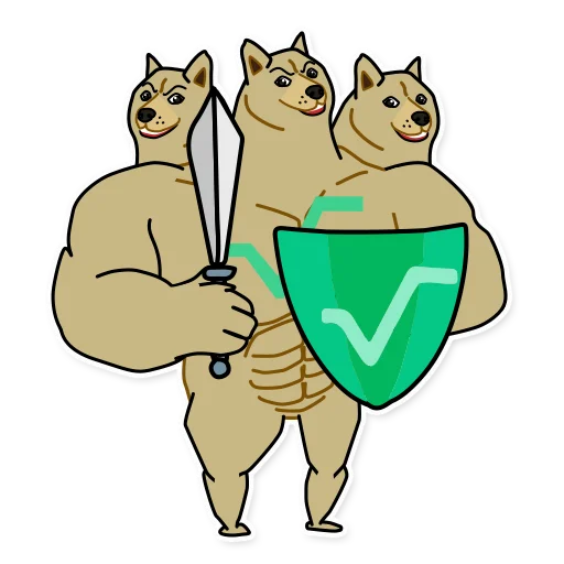 Эмодзи Doge³