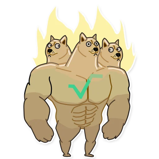 Эмодзи Doge³
