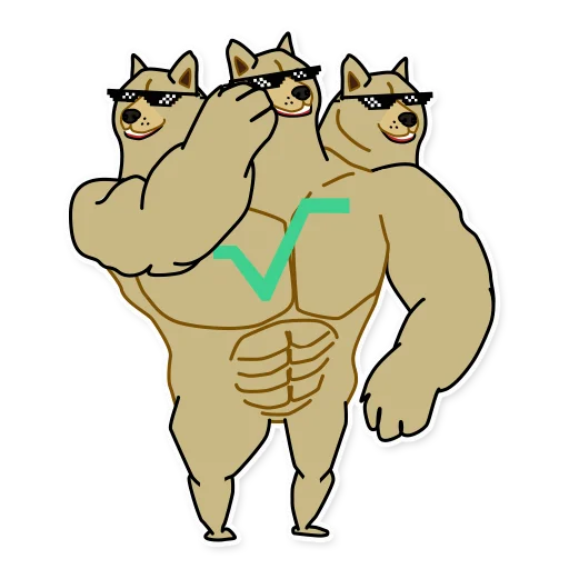 Эмодзи Doge³