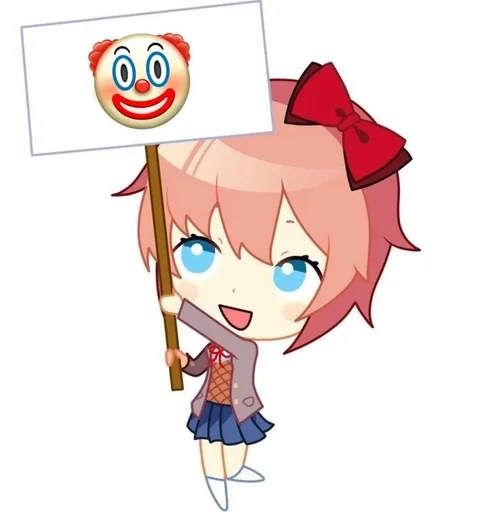 Эмодзи Doki Doki Literature Club