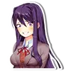 Эмодзи DDLC Yuri