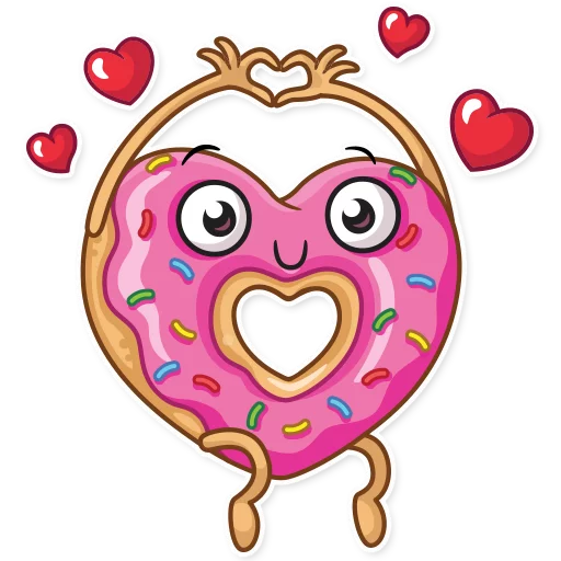 Эмодзи Donut and Coffee