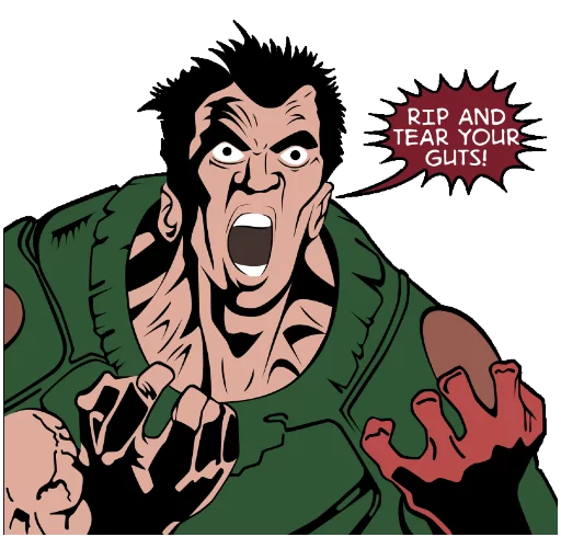 Эмодзи Doom: Rip & Tear