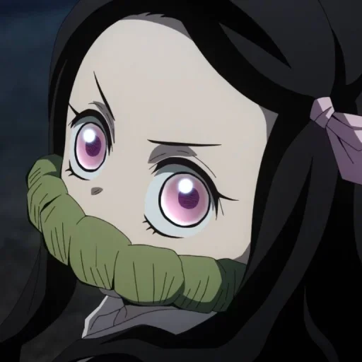 Эмодзи ♡ Мини Незуко ♡