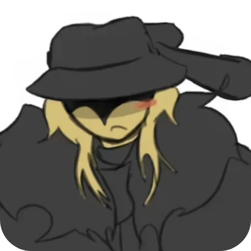 Эмодзи Double Fedora