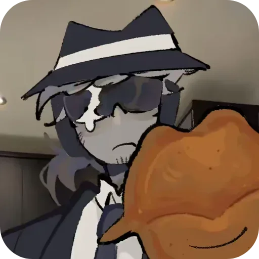 Эмодзи Double Fedora