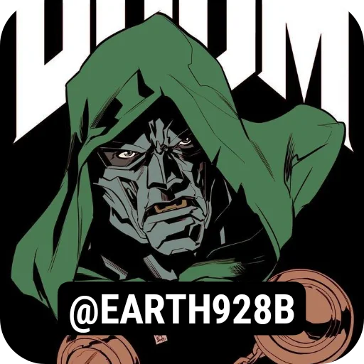 Эмодзи Dr Doom