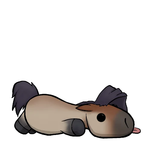 Эмодзи Draft Horse Plushie