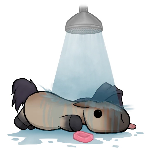 Эмодзи Draft Horse Plushie