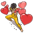 Эмодзи Bruce Lee