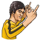 Эмодзи Bruce Lee