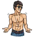 Эмодзи Bruce Lee