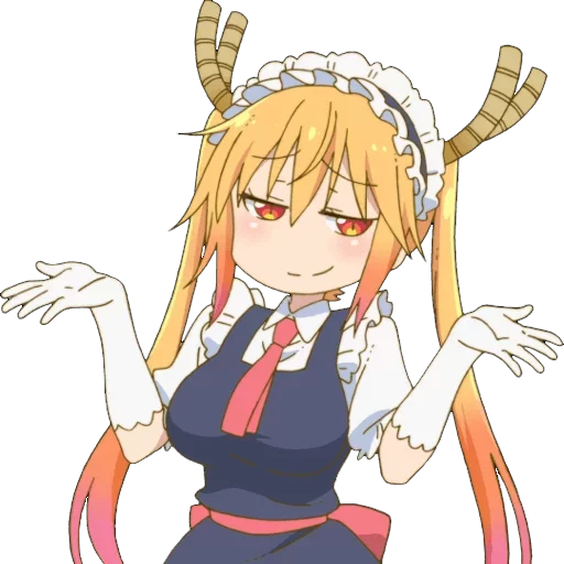 Эмодзи Maid Dragon