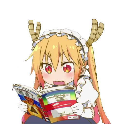 Эмодзи Maid Dragon