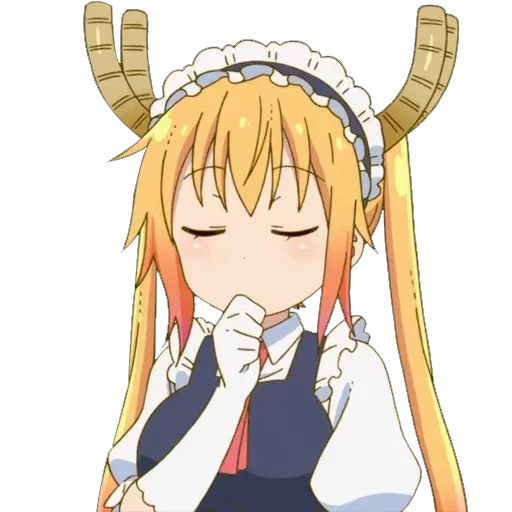 Эмодзи Maid Dragon