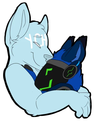 Эмодзи Drakal Protogen