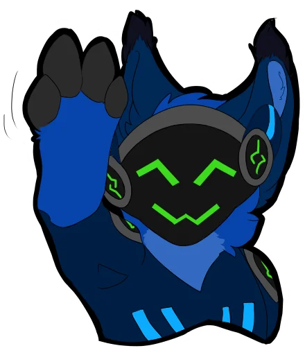 Эмодзи Drakal Protogen