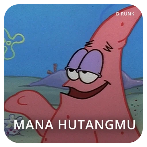 Эмодзи Sponge Bob