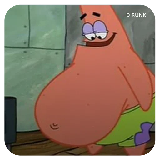 Эмодзи Sponge Bob