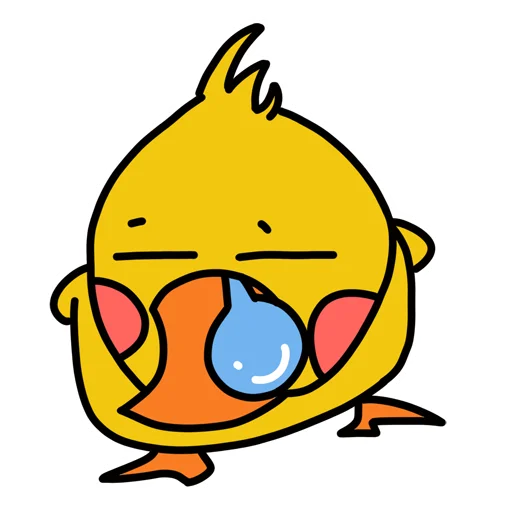 Эмодзи Duck from China