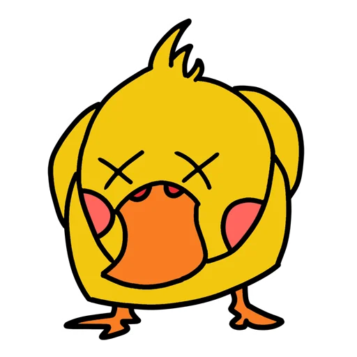 Эмодзи Duck from China