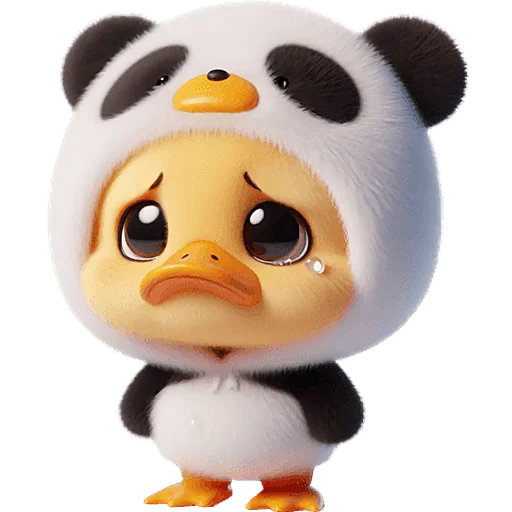 Эмодзи Панда утка