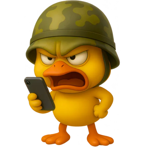 Эмодзи Военный Дакки