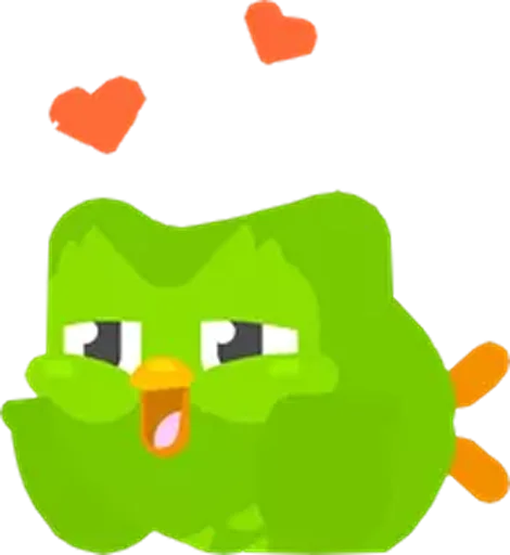 Эмодзи Duolingo