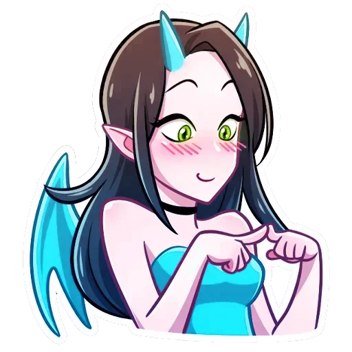 Эмодзи Дьяволица Даниэла