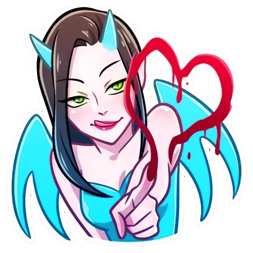 Эмодзи Дьяволица Даниэла